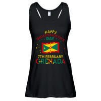 Grenada 50th Independence Day Grenadian Pride Grenada Flag Ladies Essential Flowy Tank