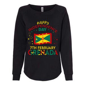 Grenada 50th Independence Day Grenadian Pride Grenada Flag Womens California Wash Sweatshirt