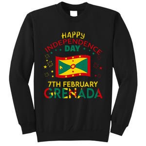 Grenada 50th Independence Day Grenadian Pride Grenada Flag Tall Sweatshirt