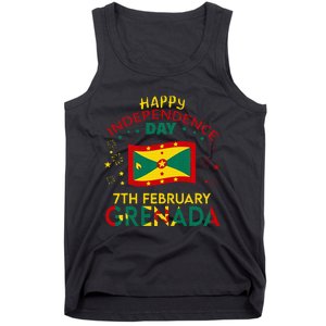 Grenada 50th Independence Day Grenadian Pride Grenada Flag Tank Top