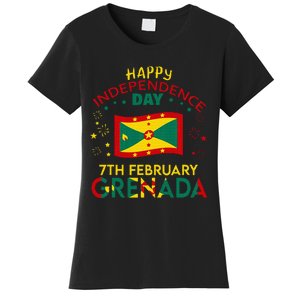 Grenada 50th Independence Day Grenadian Pride Grenada Flag Women's T-Shirt