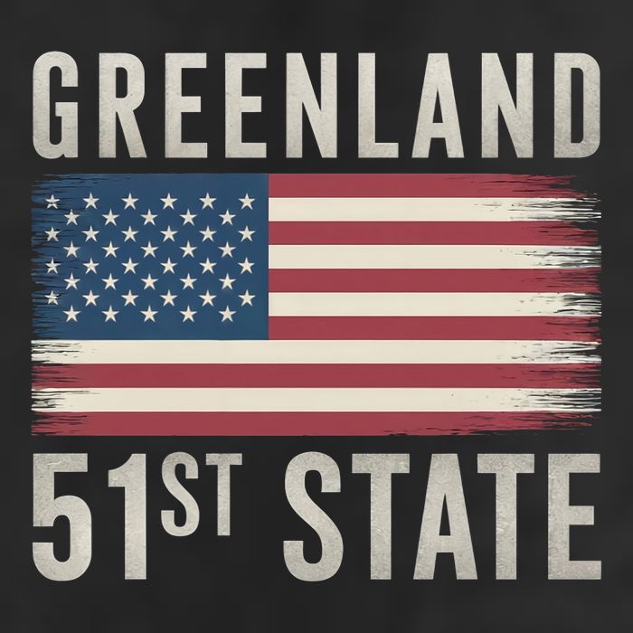 Greenland 51st State 11oz C Handle Ceramic Mug