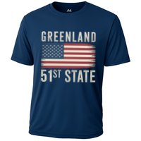 Greenland 51st State Cooling Performance Crew T-Shirt