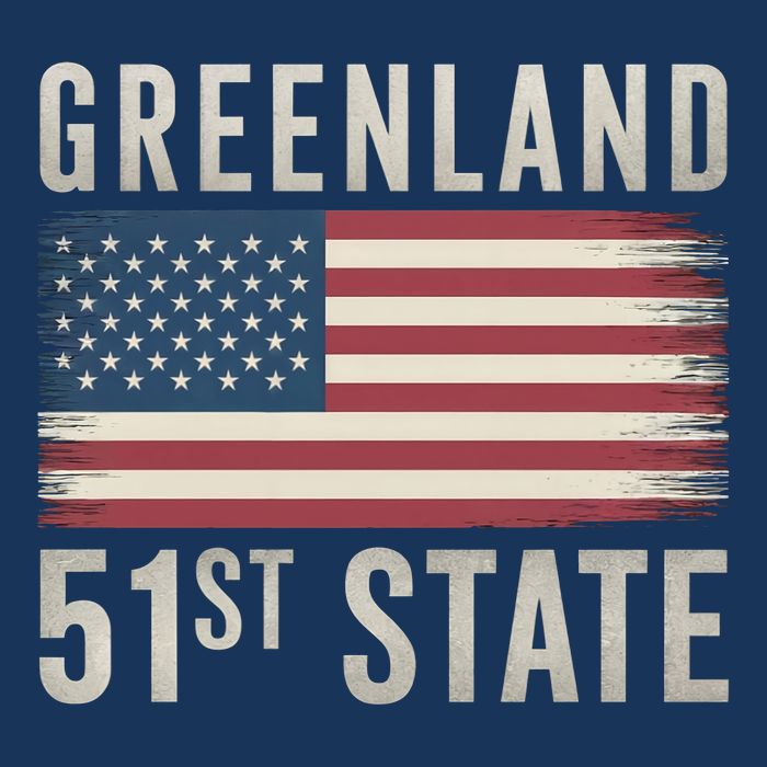 Greenland 51st State Cooling Performance Crew T-Shirt
