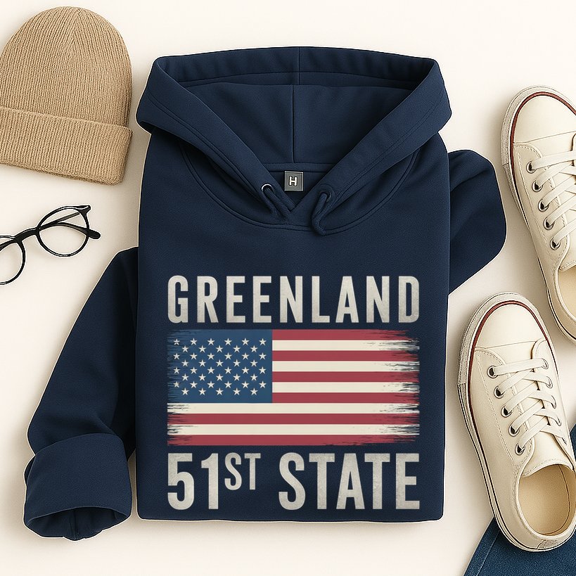 Greenland 51st State Hoodie