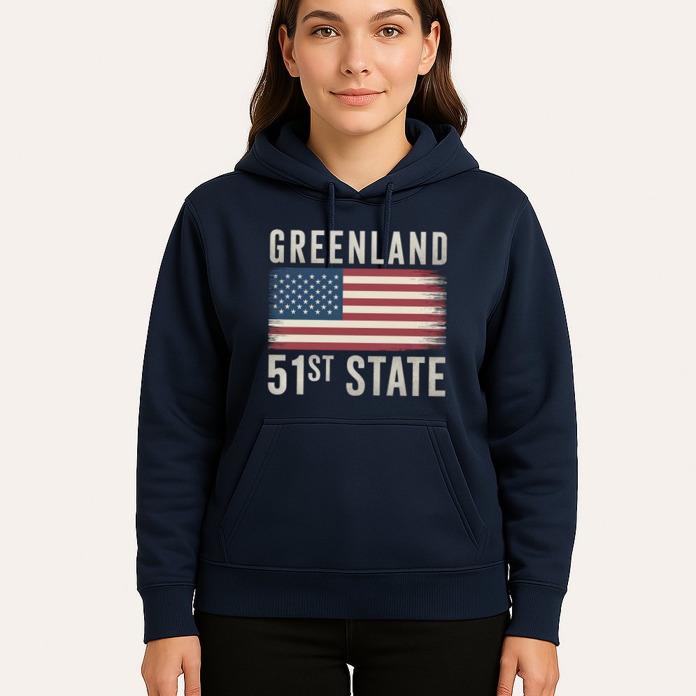 Greenland 51st State Hoodie