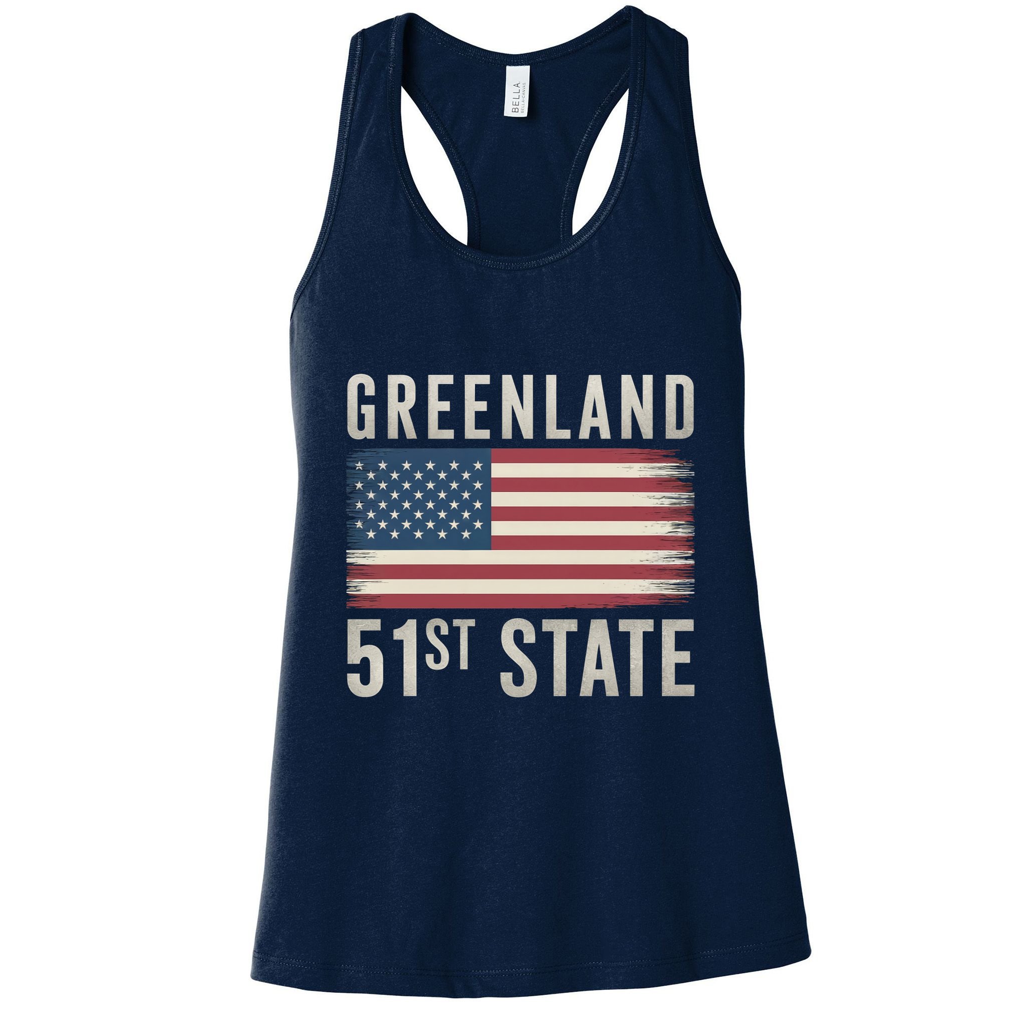 Greenland 51st State Womens Tank Top