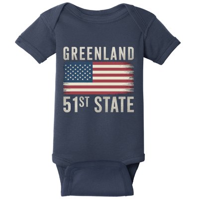 Greenland 51st State Baby Bodysuit