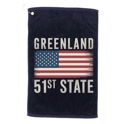 Greenland 51st State Golf Towel