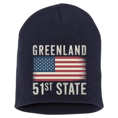 Greenland 51st State Short Acrylic Beanie