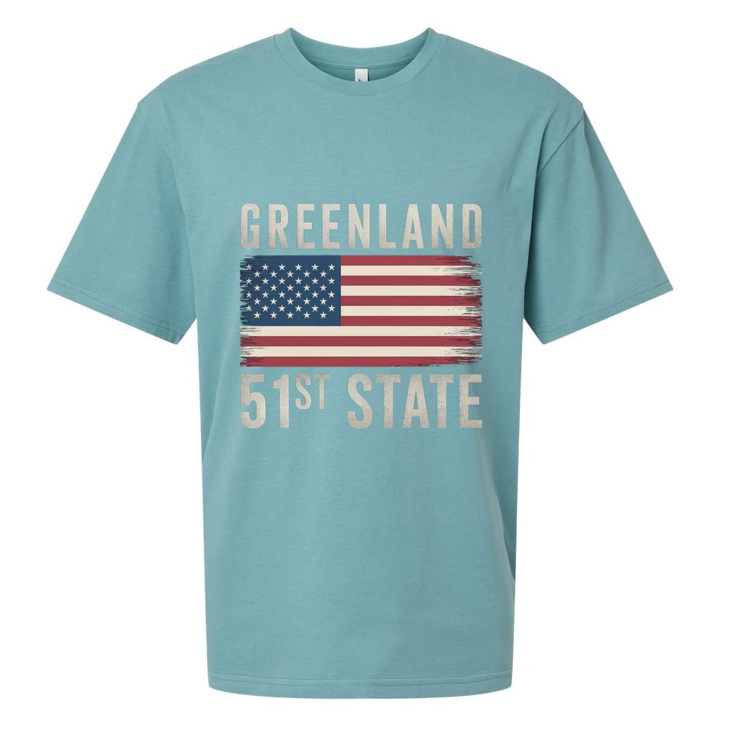 Greenland 51st State Sueded Cloud Jersey T-Shirt