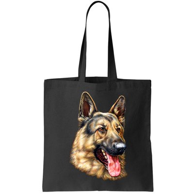 German Shepherd Face Bag