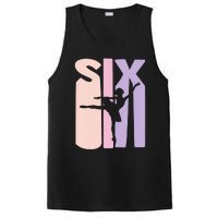 Girl 6th Birthday Gift Ballet Dancer 6 Years Old Ballerina Girl PosiCharge Competitor Tank