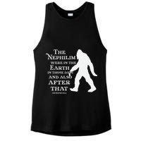 Genesis 64 Christian Sasquatch Ladies PosiCharge Tri-Blend Wicking Tank