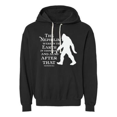 Genesis 64 Christian Sasquatch Garment-Dyed Fleece Hoodie