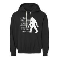 Genesis 64 Christian Sasquatch Garment-Dyed Fleece Hoodie