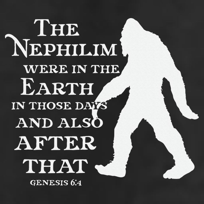 Genesis 64 Christian Sasquatch Garment-Dyed Fleece Hoodie