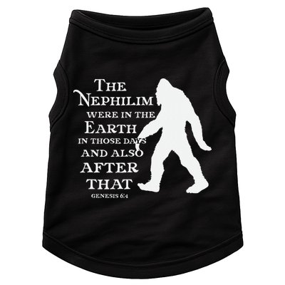 Genesis 64 Christian Sasquatch Doggie Tank