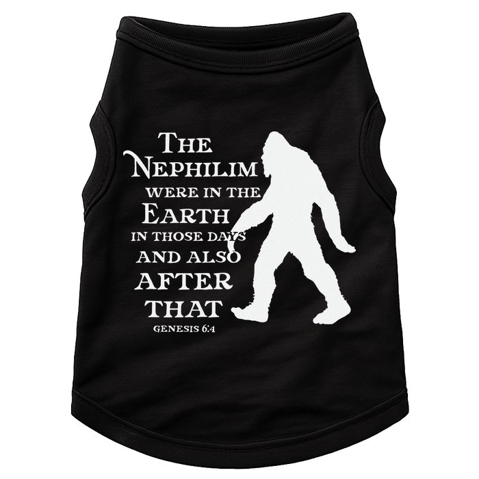 Genesis 64 Christian Sasquatch Doggie Tank