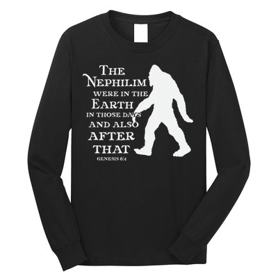 Genesis 64 Christian Sasquatch Long Sleeve Shirt