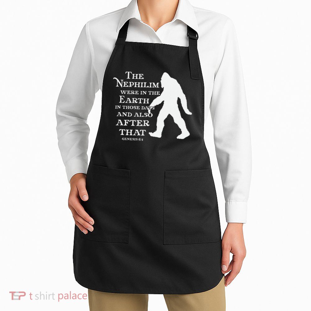 Genesis 64 Christian Sasquatch Apron