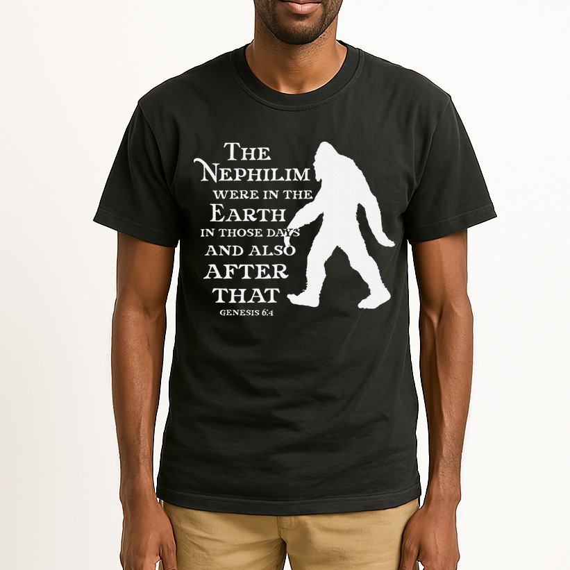 Genesis 64 Christian Sasquatch Tall T-Shirt