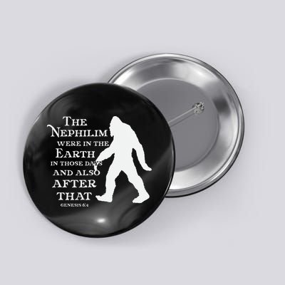 Genesis 64 Christian Sasquatch Button