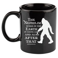 Genesis 64 Christian Sasquatch 11oz C Handle Ceramic Mug