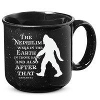 Genesis 64 Christian Sasquatch 15oz Campfire Ceramic Mug