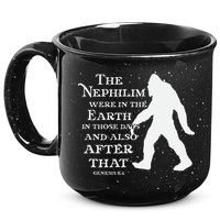 Genesis 64 Christian Sasquatch 15oz Campfire Ceramic Mug