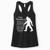 Genesis 64 Christian Sasquatch Womens Tank Top