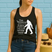 Genesis 64 Christian Sasquatch Womens Tank Top
