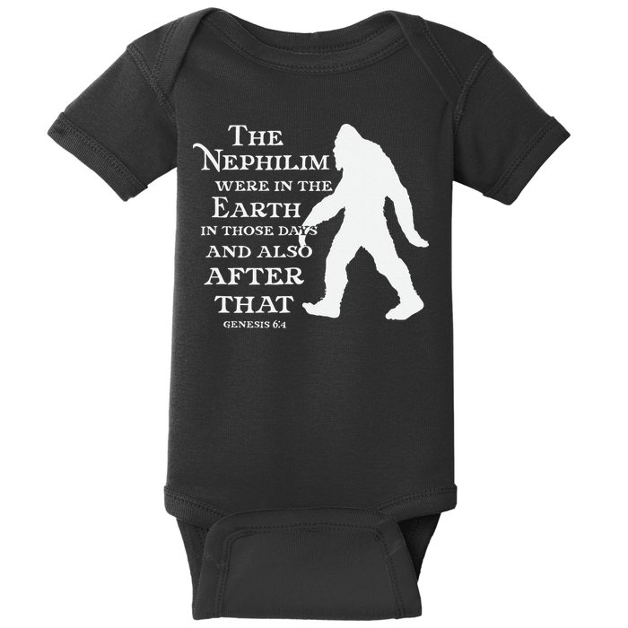 Genesis 64 Christian Sasquatch Baby Bodysuit
