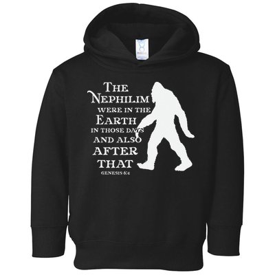 Genesis 64 Christian Sasquatch Toddler Hoodie