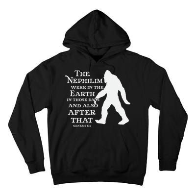 Genesis 64 Christian Sasquatch Tall Hoodie