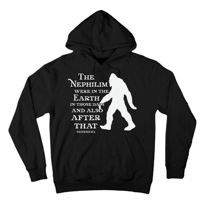 Genesis 64 Christian Sasquatch Tall Hoodie