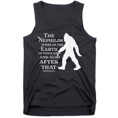 Genesis 64 Christian Sasquatch Tank Top