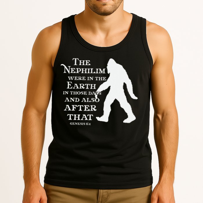 Genesis 64 Christian Sasquatch Tank Top