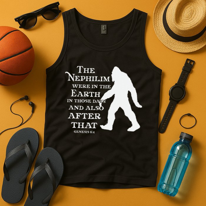Genesis 64 Christian Sasquatch Tank Top