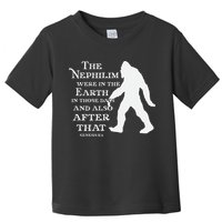 Genesis 64 Christian Sasquatch Toddler T-Shirt
