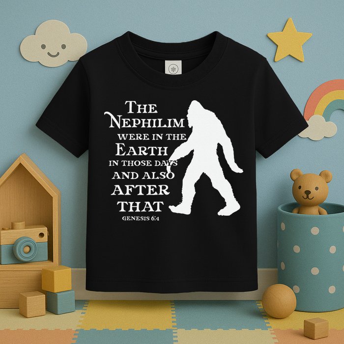 Genesis 64 Christian Sasquatch Toddler T-Shirt