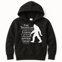 Genesis 64 Christian Sasquatch Kids Hoodie