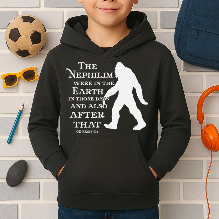 Genesis 64 Christian Sasquatch Kids Hoodie