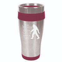 Genesis 64 Christian Sasquatch 16oz Travel Tumbler