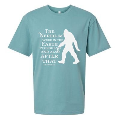 Genesis 64 Christian Sasquatch Sueded Cloud Jersey T-Shirt