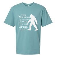 Genesis 64 Christian Sasquatch Sueded Cloud Jersey T-Shirt