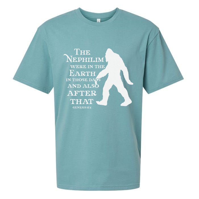 Genesis 64 Christian Sasquatch Sueded Cloud Jersey T-Shirt