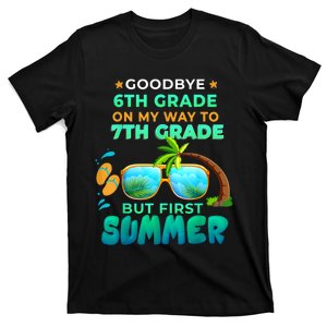 Goodbye 6th Grade Graduation To 7th Grade Hello Summer T-Shirt