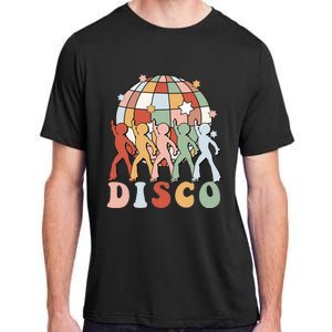 Groovy 70s Disco Ball Dancing Queens Kings Adult ChromaSoft Performance T-Shirt