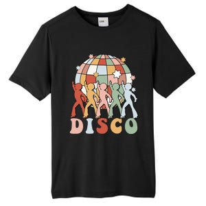 Groovy 70s Disco Ball Dancing Queens Kings Tall Fusion ChromaSoft Performance T-Shirt